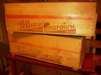 Kasser fra Pellerin Margarin Fabrik