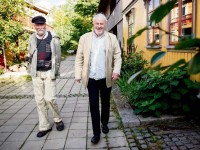 Trygve Panhoff og Lasse Solberg i Hurdalsgata (2013)